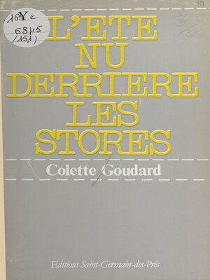 cover image of L'été nu derrière les stores